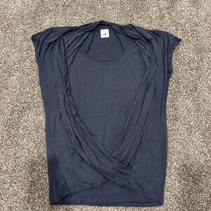 CAbi Elegant Navy Women's Blouse